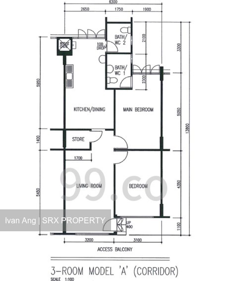 Blk 345 Yishun Avenue 11 (Yishun), HDB 3 Rooms #610552431